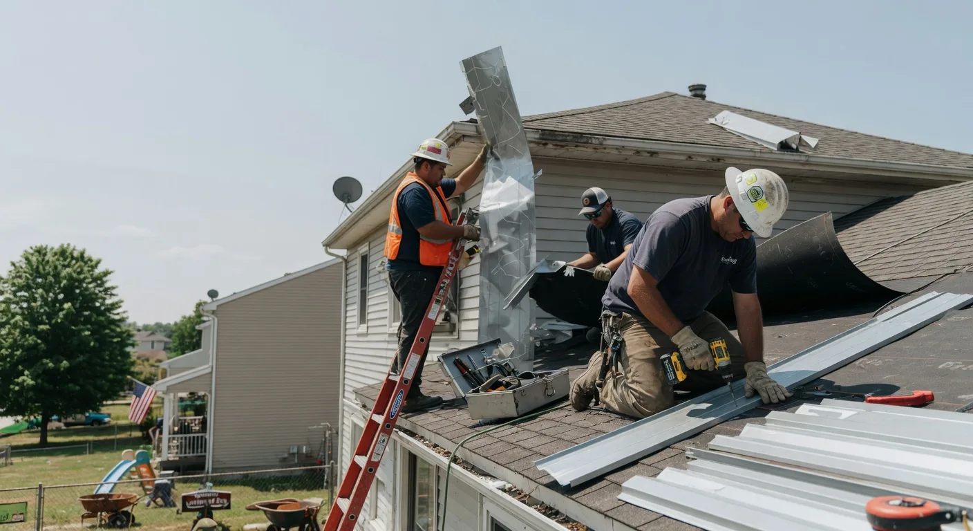 Metal Roof Repair in West Leisenring, PA
